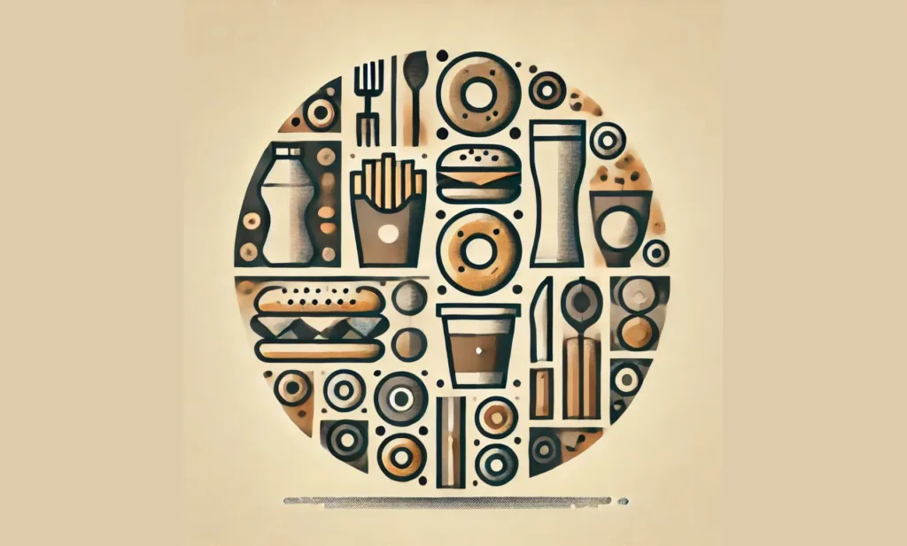 abstract image of poor diet