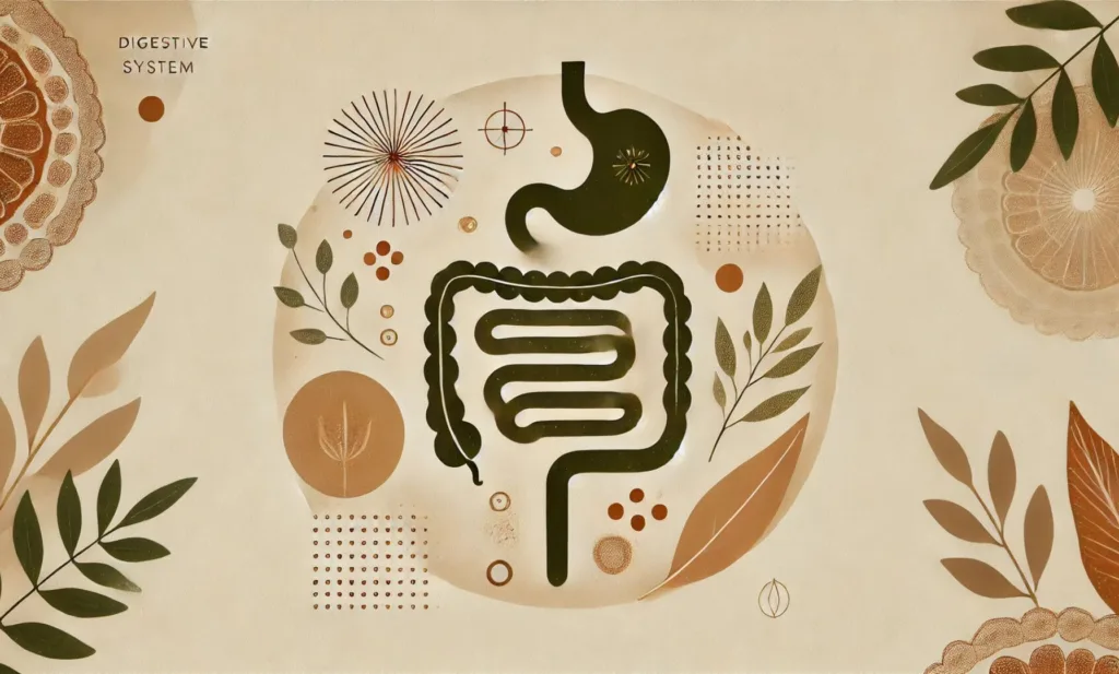 abstract image of digestive system