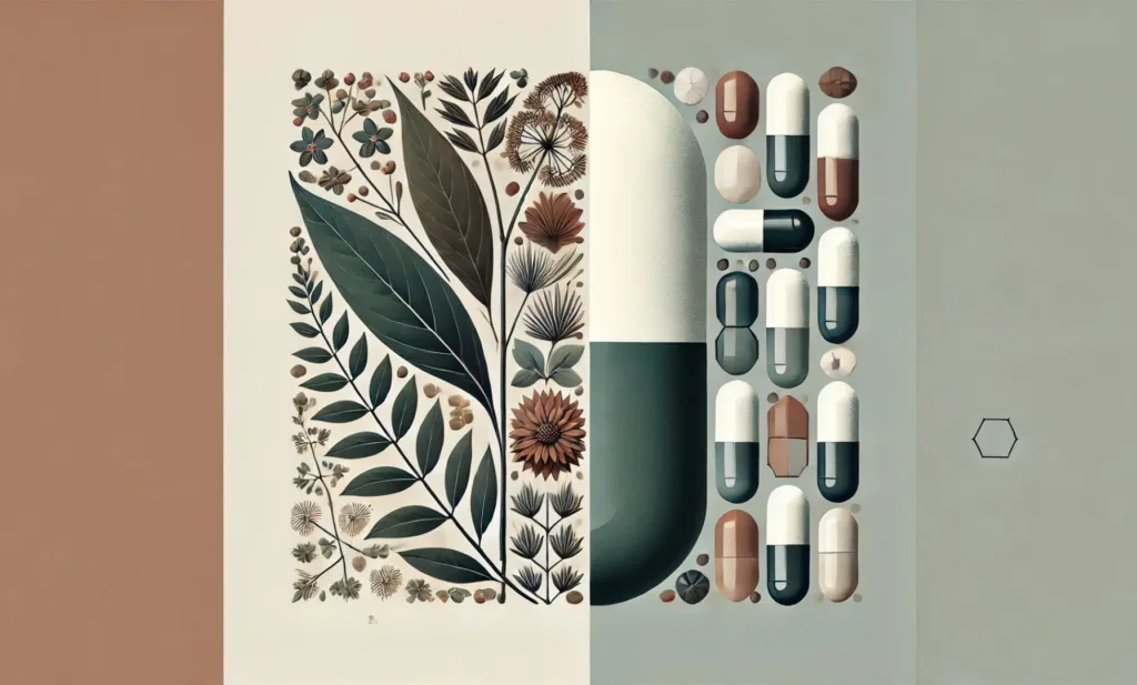 abstract image of supplement composition